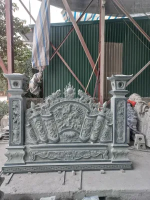 cuốn thư đá