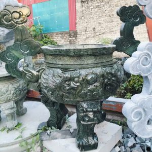 Bát Hương Đá Xanh Rêu phong thủy