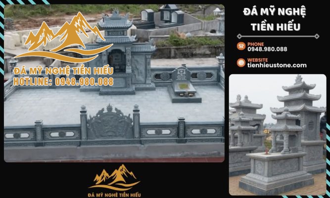Top 5 mẫu mộ đá đẹp Tinh Xảo Nhất tại Đá Mỹ Nghệ Tiền Hiếu