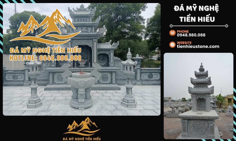 Yếu tố phong thủy đóng vai trò quan trọng khi xây dựng lăng mộ đá