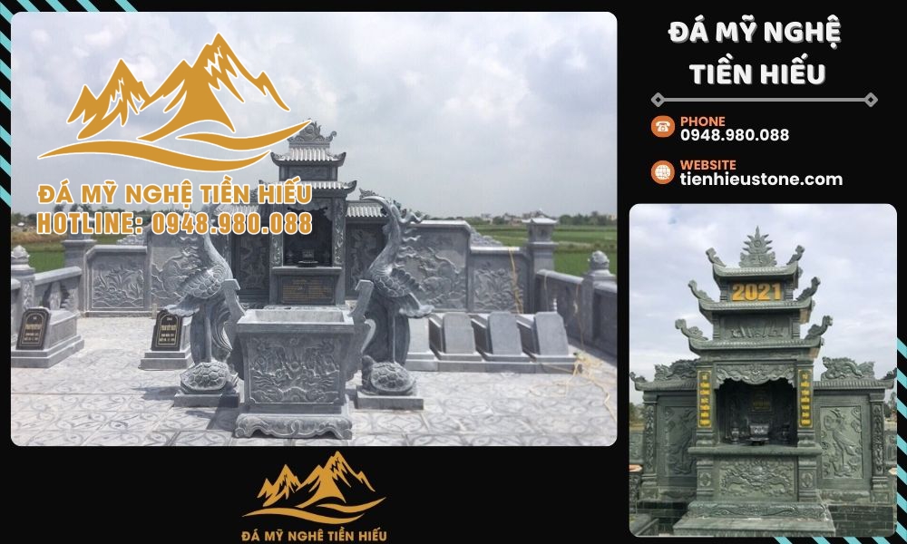 Khi chọn lăng mộ đá, bạn cần quan tâm đến chất liệu đá, hoa văn chạm và kích thước mộ để đảm bảo sự hài hòa và độ bền lâu dài.