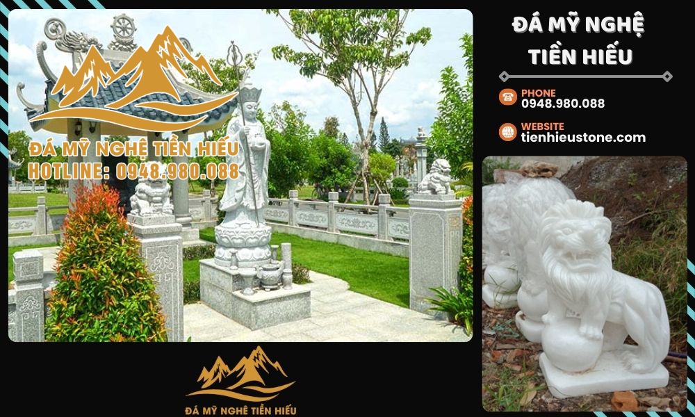Tượng đá lăng mộ là một trong những yếu tố quan trọng trong kiến trúc tâm linh, không chỉ mang ý nghĩa phong thủy mà còn thể hiện sự tôn kính đối với tổ tiên.
