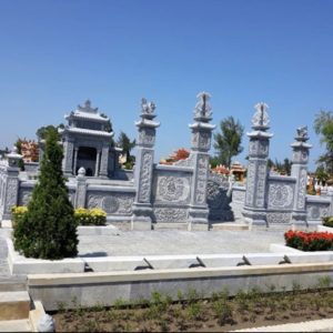 KHU LĂNG MỘ ĐÁ 10 x 12M – BỀ THẾ, HÀI HÒA, MANG ĐẬM GIÁ TRỊ TRUYỀN THỐNG