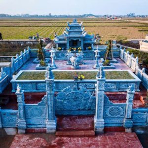 KHU LĂNG MỘ ĐÁ 10 x 10M – TINH TẾ, HÀI HÒA, ĐẬM NÉT TRUYỀN THỐNG