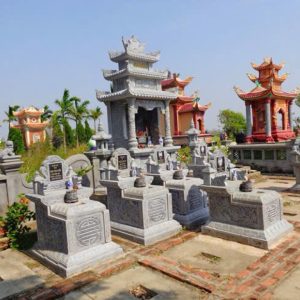KHU LĂNG MỘ ĐÁ 7 x 8M – MẪU TINH TẾ, CHUẨN NÉT TRUYỀN THỐNG