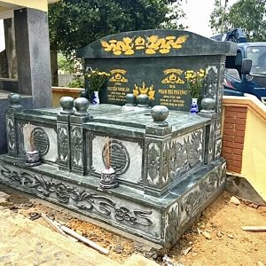 MỘ ĐÁ ĐÔI – THIẾT KẾ HÀI HÒA, CHUẨN PHONG THỦY TRUYỀN THỐNG