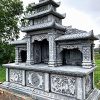 MỘ ĐÁ ĐÔI – THIẾT KẾ TRANG NGHIÊM, HÀI HÒA THEO PHONG THỦY